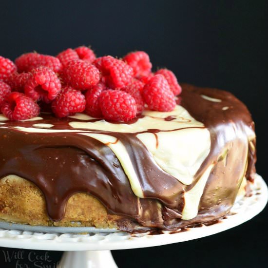 Double Chocolate Ganache Cheesecake