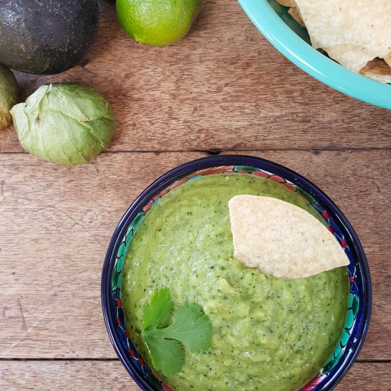 Avocado Tomatillo Salsa