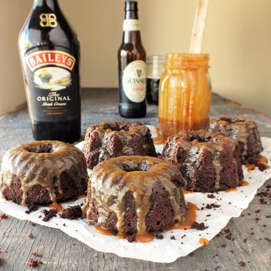 guinness and bailey’s cakes