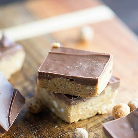 No Bake Peanut Butter Bars