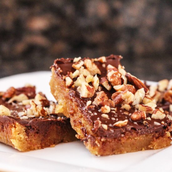 Pecan Toffee Bars