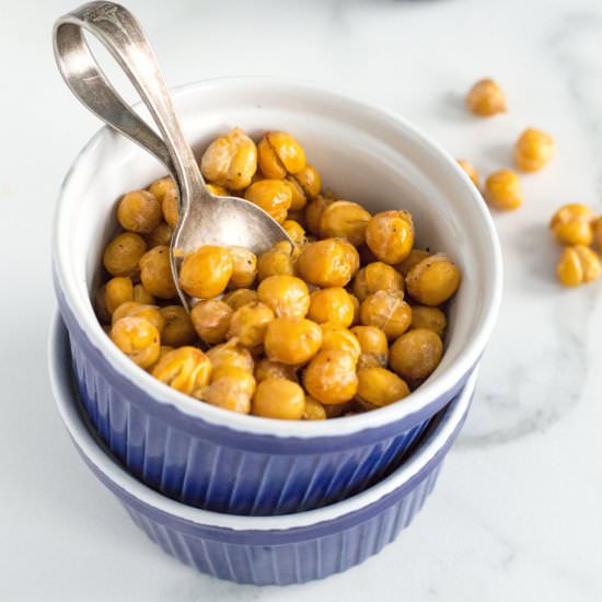 Crispy Roasted Chickpeas