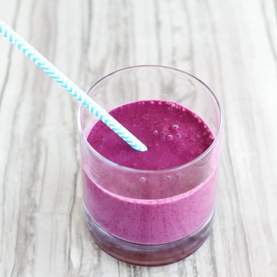 Wild Blueberry Snack Smoothie