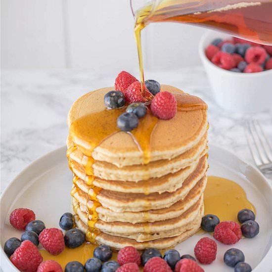 Whole wheat pancakes