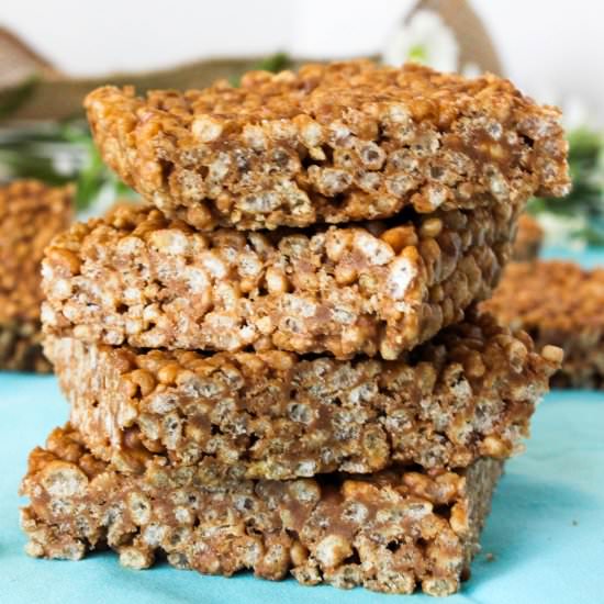 Peanut Butter Protein Rice Krispies