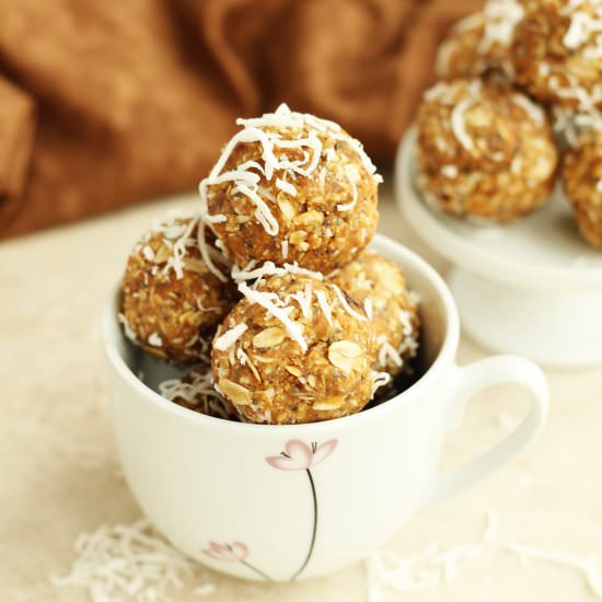 Peanut Butter Coconut Energy Balls