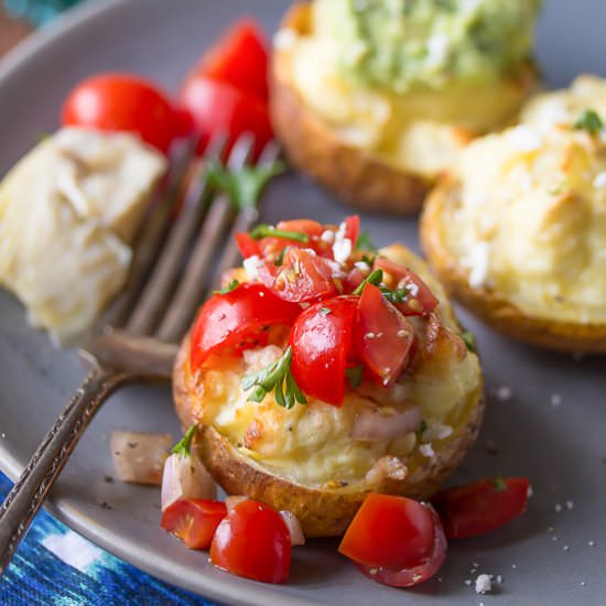 Twice Baked Brunch Potatoes