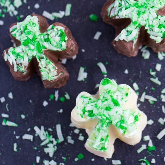 Mint Chocolate Shamrocks