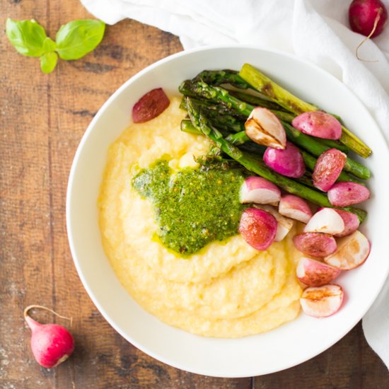 Creamy Parmesan Polenta