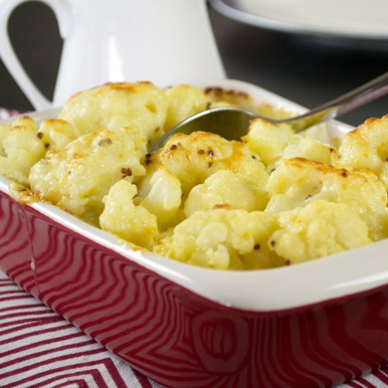 Easy Cauliflower with Cheese