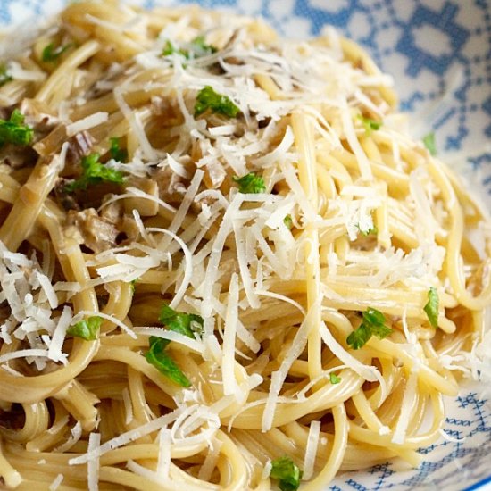 Creamy Porcini Pasta