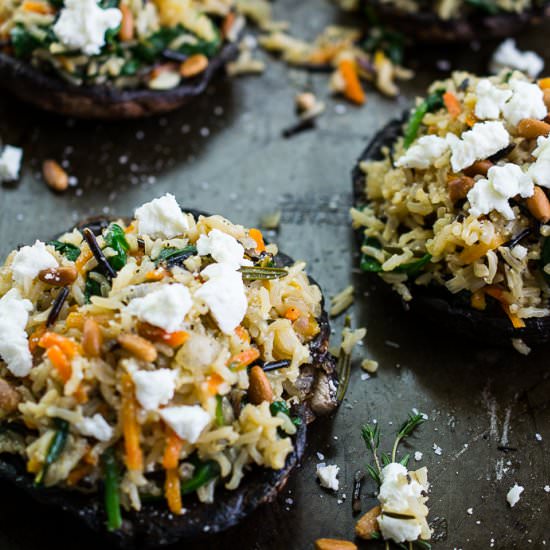 Stuffed Portobello Mushrooms