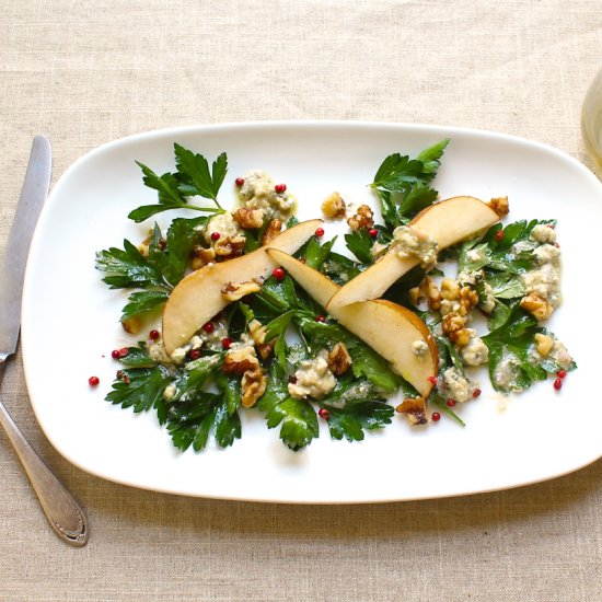 Parsley Pear Salad