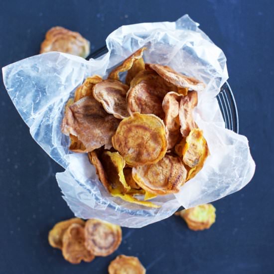 Golden Beet Chips