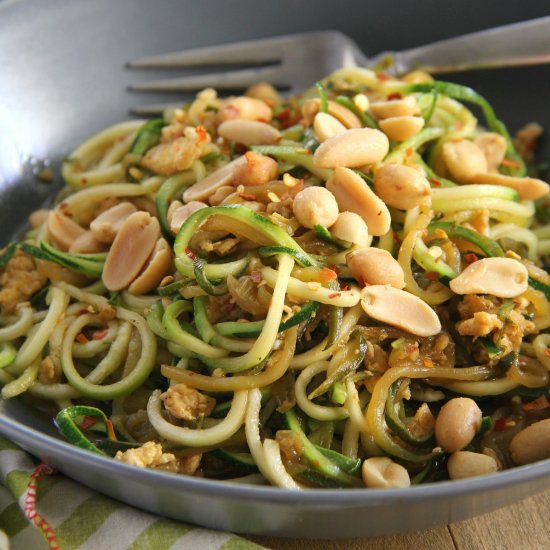 Zucchini Pad Thai