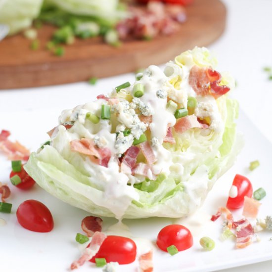 Blue Cheese Wedge Salad