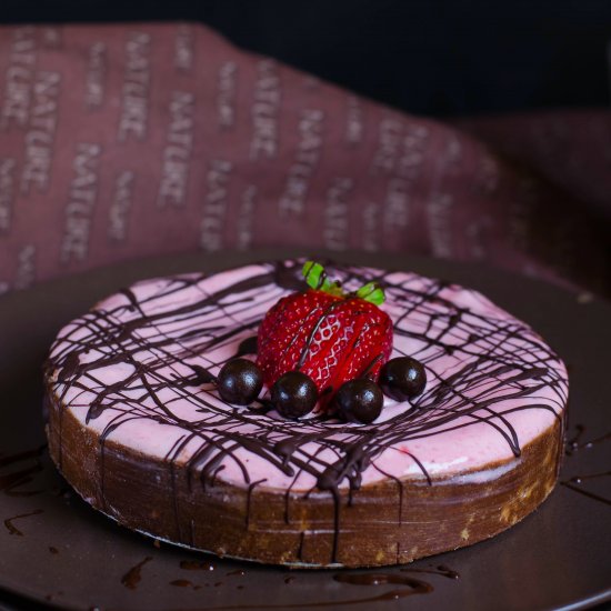 No Bake Millets Chocolate Tart