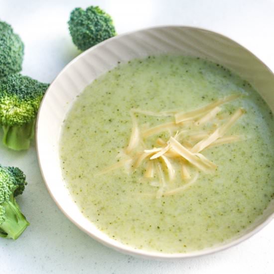 Light Cream of Broccoli Soup