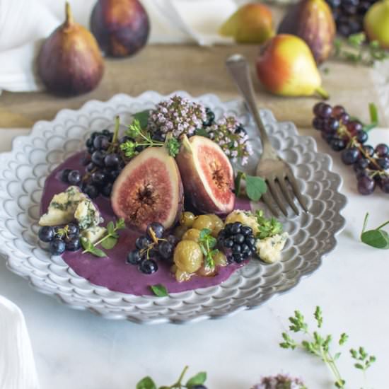 Figs, Pears, Stilton & Berries