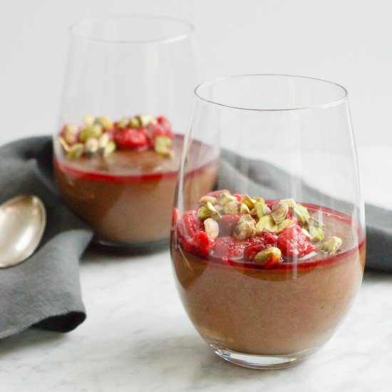 Vegan Chocolate Pots de Creme