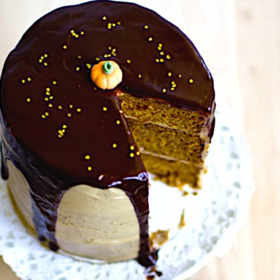 Caramel Pumpkin Cake