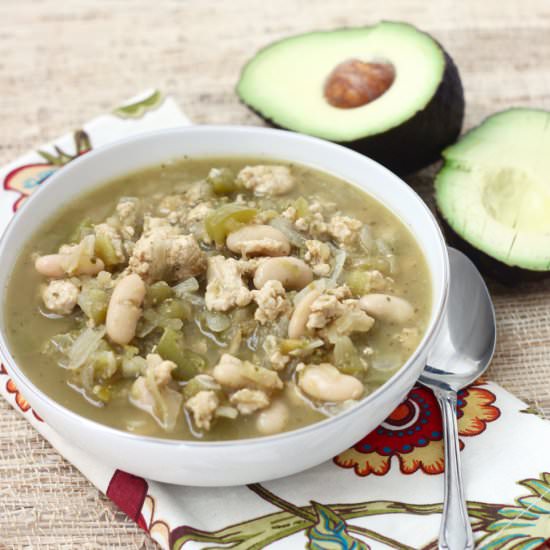 White Bean & Turkey Chili