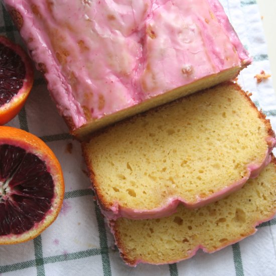 Blood Orange Olive Oil Cake