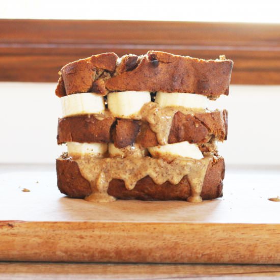 Banana Bread Sandwiches