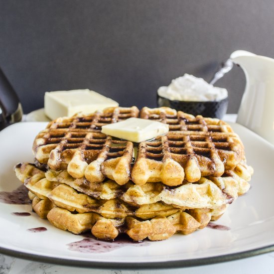 Earl Grey Waffles