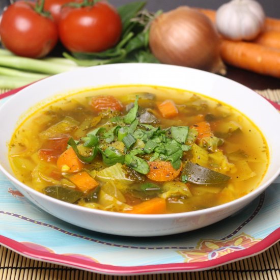 Turmeric Vegetable Soup