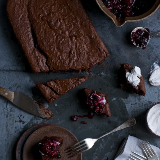 Chocolate Avocado Cake