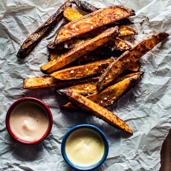 Beer Oven Fries