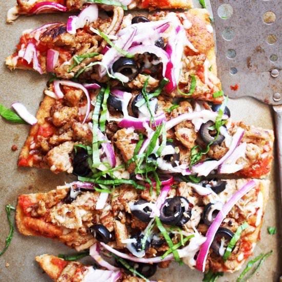 Loaded 21 Day Fix Pizza