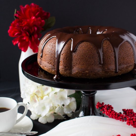 Cinnamon Espresso Bundt Cake