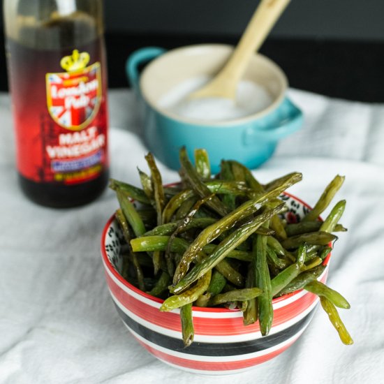 Salt and Vinegar Green Beans