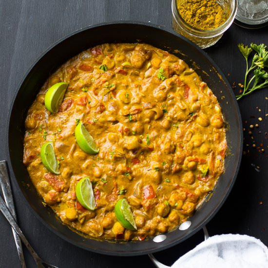 Coconut Chickpea Curry