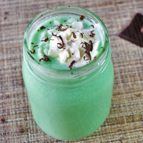 Keto Shamrock Shake