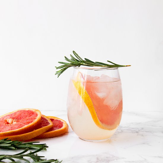 grapefruit rosemary water