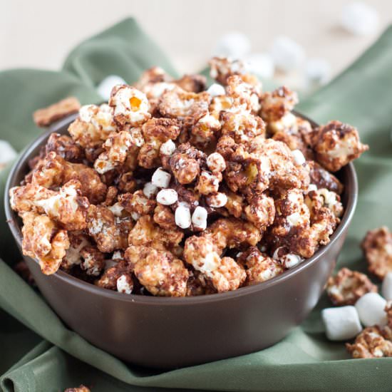 S’mores Caramel Corn