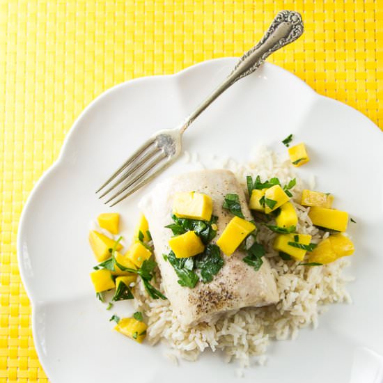 Mahi Mahi with Mango Salsa