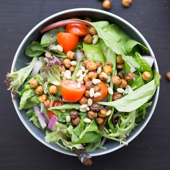 Roasted Chickpea Salad