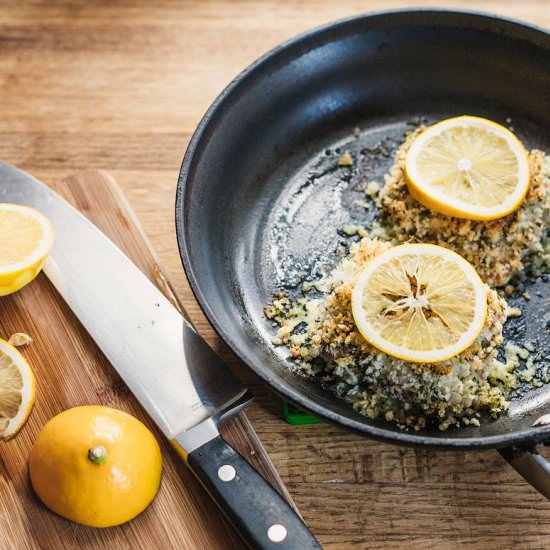 Panko Crusted Cod