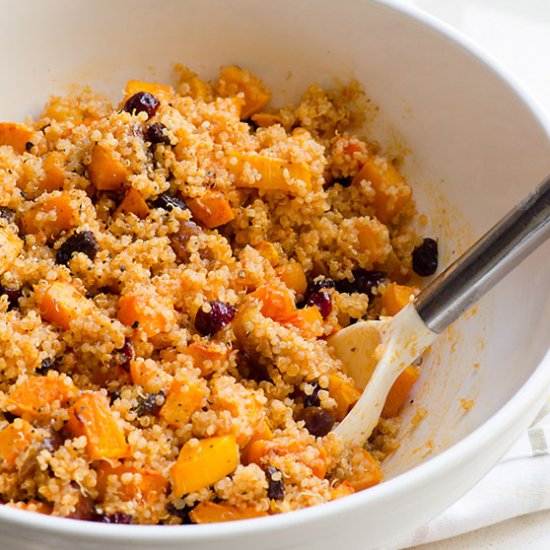 Smoky Butternut Squash Quinoa