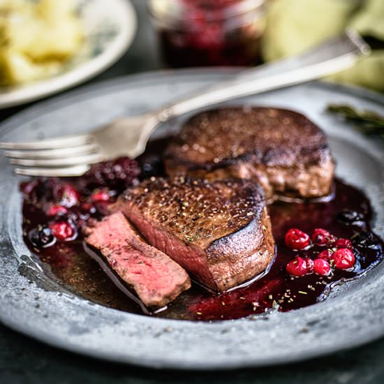 Venison Steaks