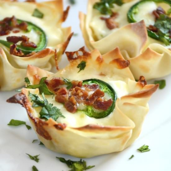 Jalapeno Popper Cups with Bacon