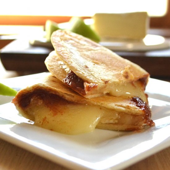 Brie Dessert Quesadillas