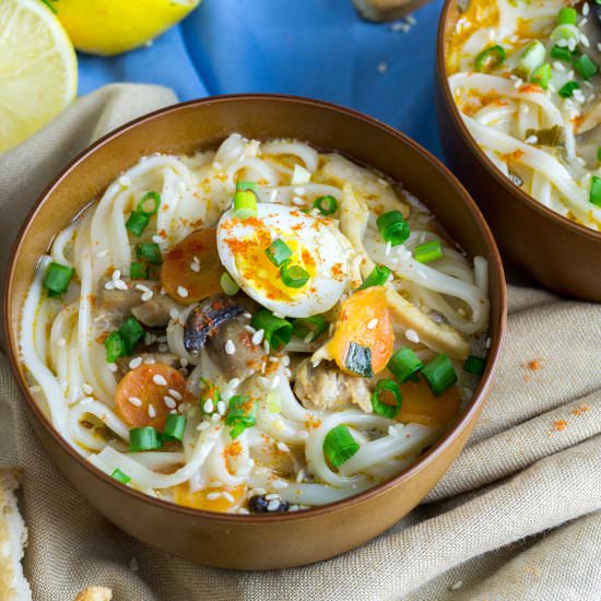 Quail Egg Noodle Soup