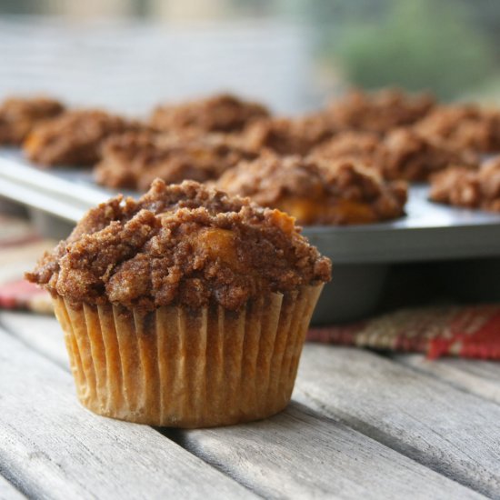 Pumpkin Streusel Muffins