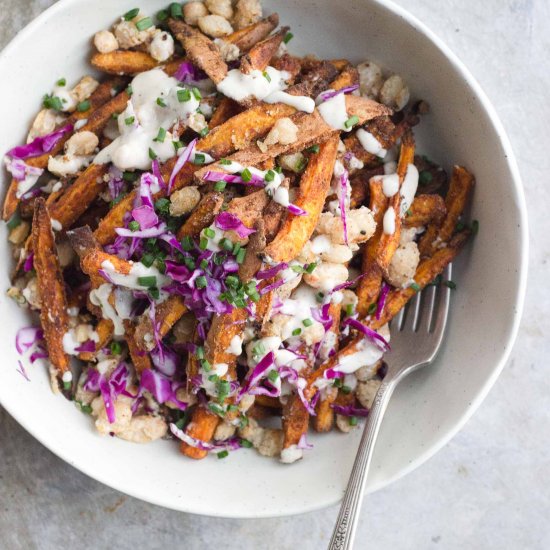 Loaded Sweet Potato Fries