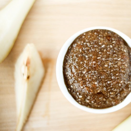 5-Minute Healthy Pear Jam